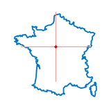 Carte de La Marolle-en-Sologne
