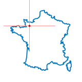 Carte du chef-lieu d'arrondissement du Bény-Bocage