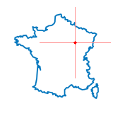 Carte de Longchamp-sur-Aujon