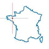 Carte du chef-lieu d'arrondissement de Loudéac