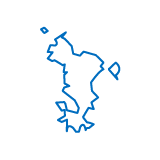 Carte du chef-lieu d'arrondissement de M'Tsangamouji