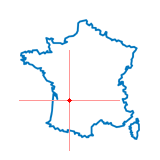 Carte de Manzac-sur-Vern