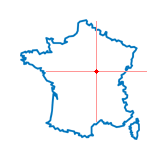 Carte de Marigny-sur-Yonne