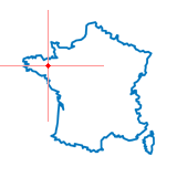Carte du chef-lieu d'arrondissement de Merdrignac