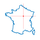Carte de Merry-la-Vallée