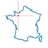 Carte du chef-lieu d'arrondissement de Messei