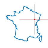 Carte de Montigny-lès-Cherlieu