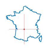 Carte du chef-lieu d'arrondissement de Tulle-Campagne-Nord