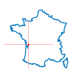 Carte de Nieul-lès-Saintes