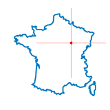 Carte de Noiron-sur-Seine