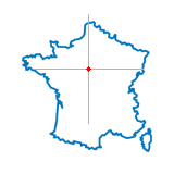 Carte du chef-lieu d'arrondissement d'Orléans-Carmes