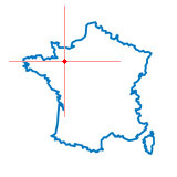 Carte du chef-lieu d'arrondissement de Passais