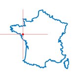 Carte du chef-lieu d'arrondissement de Pontchâteau