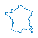 Carte de Précy-sur-Oise