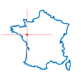 Carte du chef-lieu d'arrondissement de Riaillé