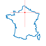 Carte de Saint-Aubin-sous-Erquery