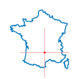 Carte du chef-lieu d'arrondissement de Saint-Chély-d'Aubrac