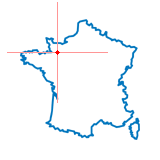 Carte de Saint-Christophe-de-Chaulieu