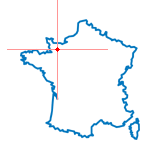 Carte de Saint-Denis-Maisoncelles