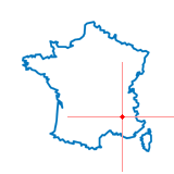 Carte de Saint-Dizier-en-Diois