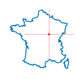 Carte de Saint-Germain-des-Champs