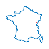 Carte de Saint-Gorgon-Main
