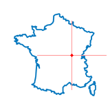 Carte de Saint-Huruge