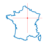 Carte du chef-lieu d'arrondissement de Saint-Julien-du-Sault