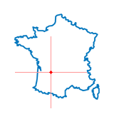 Carte de Saint-Laurent-des-Bâtons