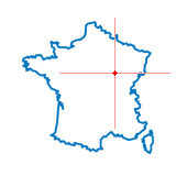 Carte de Saint-Marc-sur-Seine