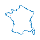 Carte de Saint-Maudan