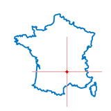 Carte de Saint-Vénérand