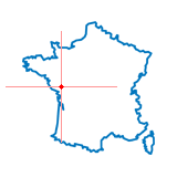 Carte de Saint-Vincent-Sterlanges