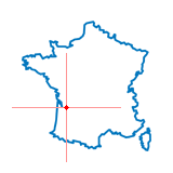 Carte de Saint-Yzan-de-Soudiac