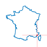 Carte de Vallauris