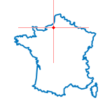 Carte de Ventes-Saint-Rémy