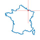 Carte de Verneuil-Grand