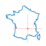 Carte de Vissac-Auteyrac